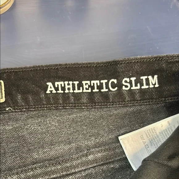 Madewell Black Athletic Slim Black Jeans - Picture 3 of 5
